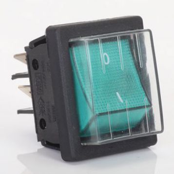 带保护开关 - DS Series - Boltek Plastik - 摇摆 / 双极 / IP40