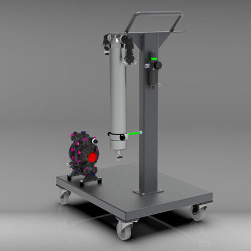 自动流水作业系统 / 泵用 - FILTRATION SKID - ITECH ITALIA - 用于油漆和油墨 / 用于软管 / 用于糊剂