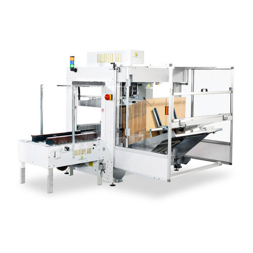 自动纸盒成型机 - GOLDFLEX 56L - MARCHETTI PACKAGING S.r.l. - 热熔胶 / 胶带 / 高速