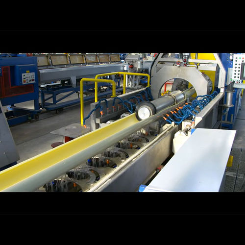 管道管道挤出生产线 - GPM Machinery (Shanghai) - 热熔塑料 / 用于PVC