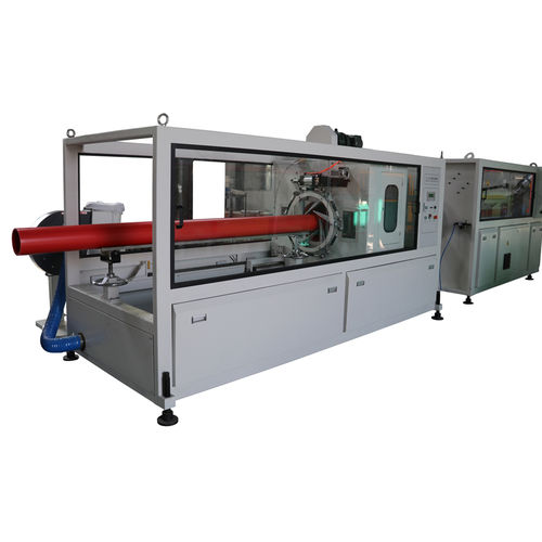 管道管道挤出生产线 - GWG63 - GPM Machinery (Shanghai) - 热熔塑料 / 用于PE / 排水管道