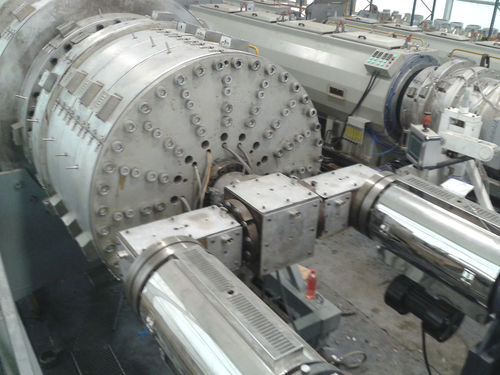 管道管道挤出生产线 - GWG1600 - GPM Machinery (Shanghai) - 热熔塑料 / 用于HDPE / 用于水管