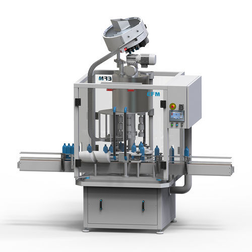 旋转式封盖机 - RS series - EFM MACHINERY - 全自动 / 电子控制 / 用于塑料螺栓盖
