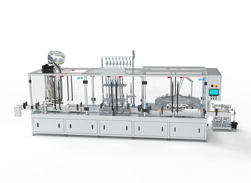 冲瓶机、灌装机、封盖机 / 用于旋开盖 - Triblock - EFM MACHINERY - 自动 / 活塞