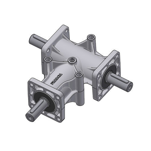 斜齿斜轴齿轮箱