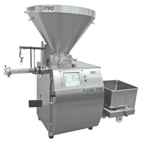 液压食品填充机 - F-LINE F190 series - FREY MASCHINENBAU - 连续式 / 高精度 / 用于香肠