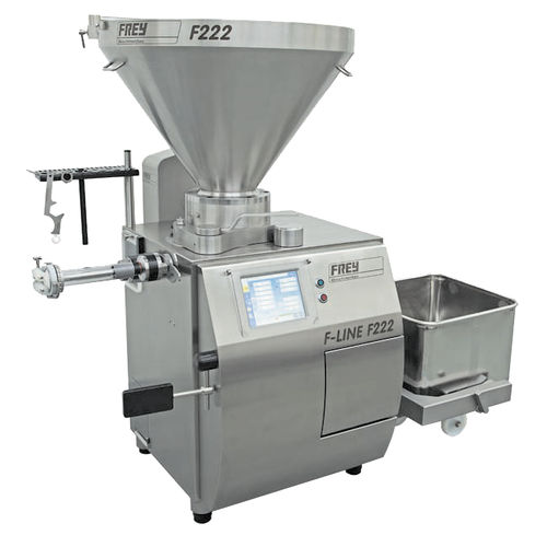 液压食品填充机 - F-LINE F222 series - FREY MASCHINENBAU - 高精度 / 连续式 / 用于香肠