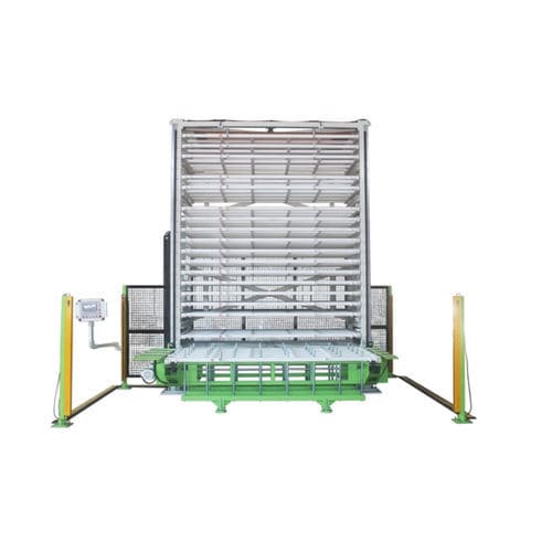 立式自动仓储系统 - 20L  - SHAOXING SMARTECH MACHINERY MANUFACTURING CO.,LTD. - 货盘 / 用于钢板 / 桥式起重机