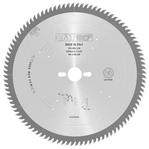 圆锯片 - 285.FF series - CMT Orange Tool - 钢 / 用于木材 / 用于直切锯