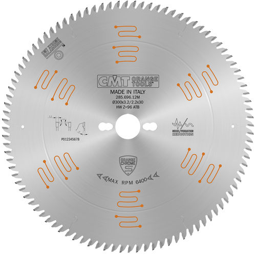 圆锯片 - 285.CHROMEFINE series - CMT Orange Tool - 钢 / 用于木材