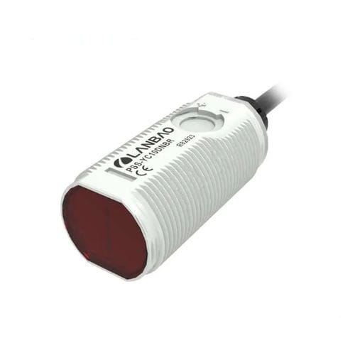 可消除背景光电探测器 - PSS-YC10DPBR-E2 series - Shanghai Lanbao Sensing Technology Co., Ltd. - 漫反射检测器 / 圆柱形 / 红光
