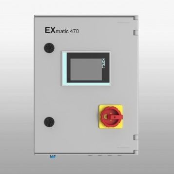 可伸缩探头架控制设备 - EXmatic 470 - Exner Process Equipment GmbH - 可编程 / 电动压气