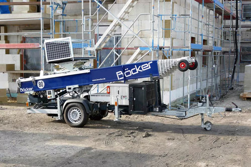 电动货运电梯 - Junior 24 - Böcker Maschinenwerke GmbH - 电池驱动 / 用于建筑 / 工程