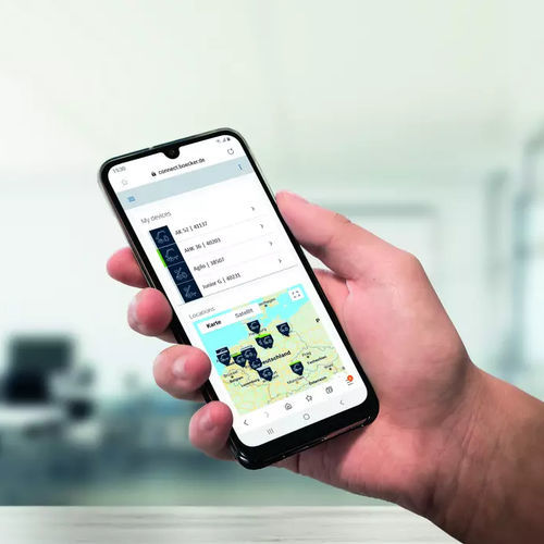 静态分析软件 - BöckerConnect - Böcker Maschinenwerke GmbH - 远程维护 / 定位 / 工业
