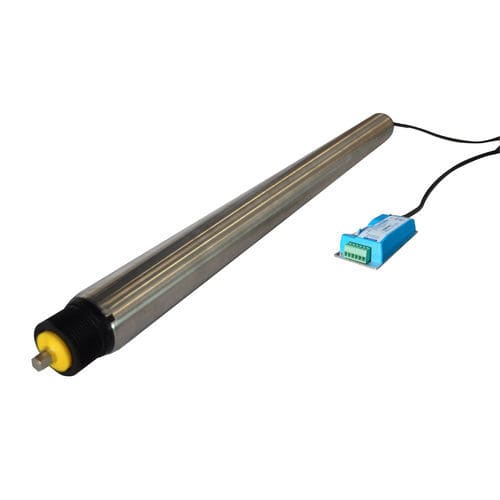 无刷直流电动滚筒 - 50BWA428D008B-01 - 3X MOTION TECHNOLOGIES CO.,LTD. - 48V / 用于输送机 / 集成控制板