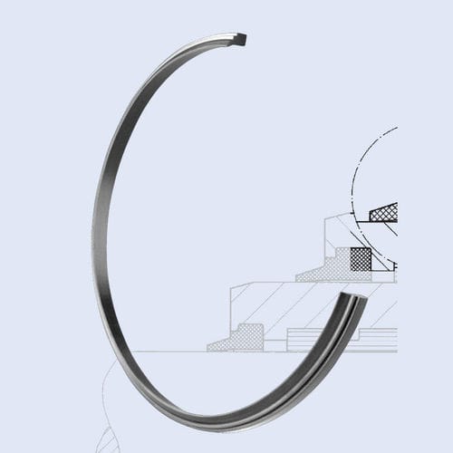 刮油密封 - AI-ST series - Hunger - NBR / PTFE / 型材