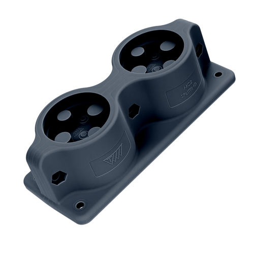 IP55电缆引入板 - M 2/18 - Trelleborg Cable Entry Solutions - 带凸缘 / 用于电柜 / 用于电缆