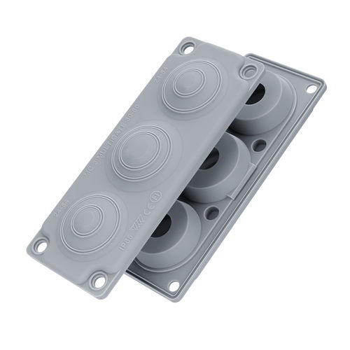 IP65电缆引入板 - MC 3  - Trelleborg Cable Entry Solutions - IP54 / IP55 / IP64