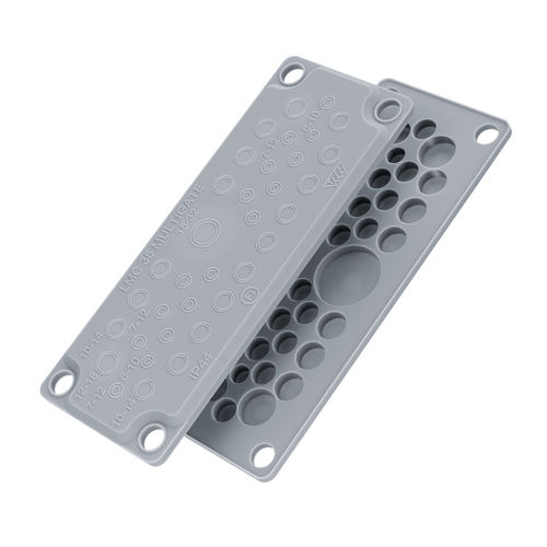 IP54电缆引入板 - LMC 35 - Trelleborg Cable Entry Solutions - 金属 / 用于电柜 / 卫生应用