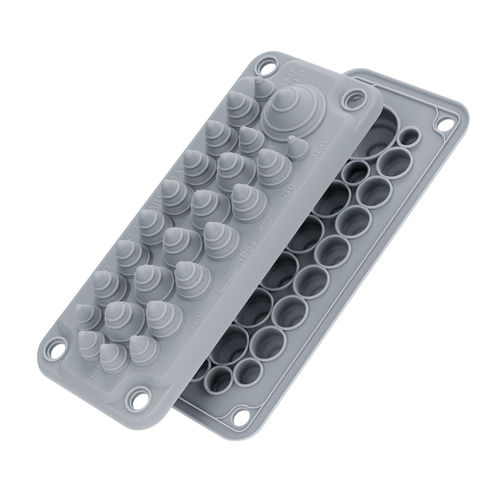 IP54电缆引入板 - LMC 25 - Trelleborg Cable Entry Solutions - 金属 / 用于电柜 / 用于电缆