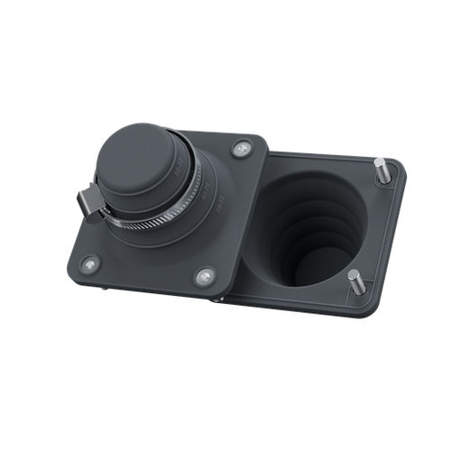 TPE电缆保护胶圈 - T-CG 50-88 BLACK UL94 V-0 - Trelleborg Cable Entry Solutions - 隔膜 / IP66 / 螺纹