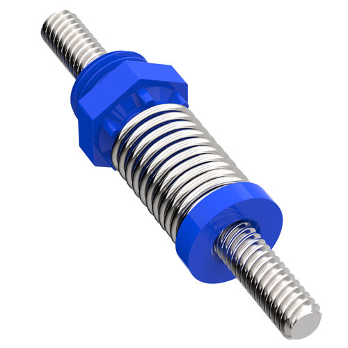 圆形螺纹加工丝杠 - ATA series  - Helix Linear Technologies - 消隙 / 塑料 / 带螺母