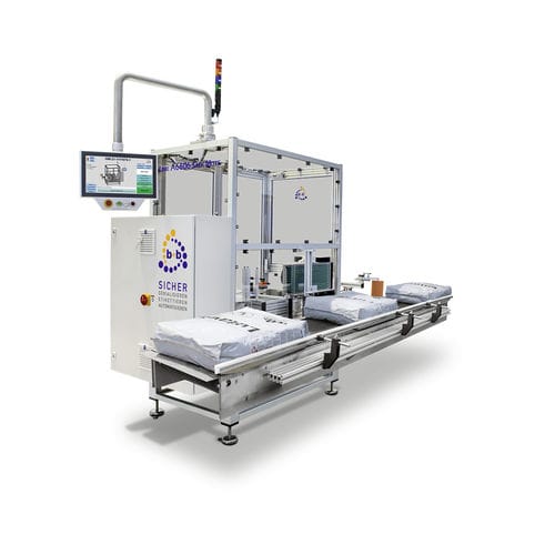麻袋标签粘贴打印机 - b+b Automations- und Steuerungstechnik GmbH