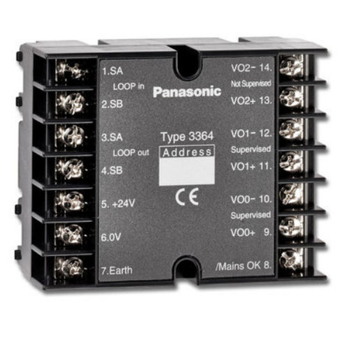 2-I/OI/O模块 - 3364 - Panasonic Fire & Security Europe AB - 温度 / 可编程 / IP67