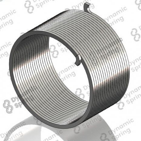 扭力弹簧 - Dynamic Spring Co., Ltd - 螺旋式 / 钢 / 不锈钢