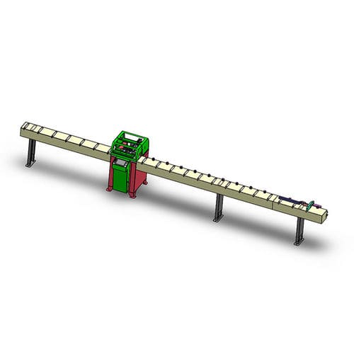 PLC控制钻孔机 - RZ-7200 - Risus Machines - 立式 / 机械手臂 / 用于型材