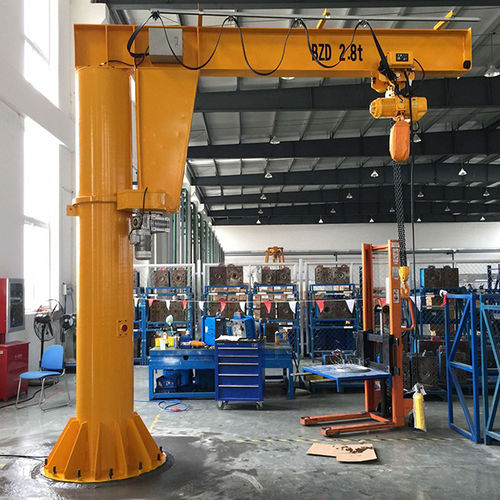 地面固定式旋臂起重机 - BZ series - Shandong Tavol Machinery Co.,Ltd - 360° / 180度 / 人体工学