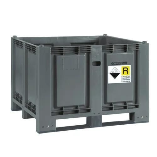 塑料废料箱 - 80124870 - Ricomi srl - 用于危险废料 / UN 认证 / 带盖