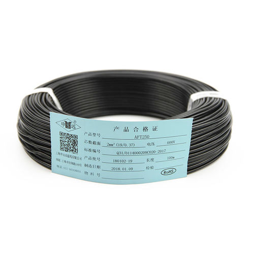 绝缘布线用电线 - UL1199 series - Shanghai Shenyuan High Temperature wire Co., Ltd - 铜 / PTFE / 多股