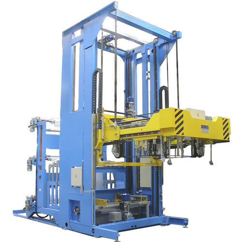 拉伸膜货盘包膜机 - IS43 - OFFICINA MECCANICA SESTESE S.p.A. - 自动 / 袋子 / 建筑材料