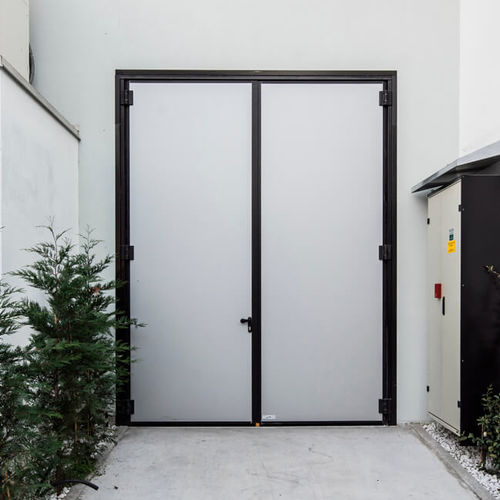 折叠门 - ANDROMEDA - IRIDIUM DOORS - 电镀钢 / 室内 / 用于室外