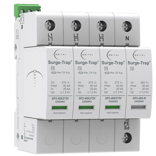 I级避雷器 - OSPD-3A - Orbital Lightning Protection Technologies - IEC Cllass 2 / IEC Cllass 3 / 4极