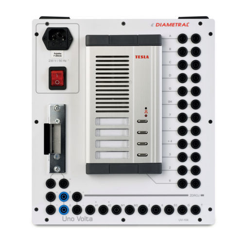 电动安装演示面板 - UV-104 - Diametral a.s.