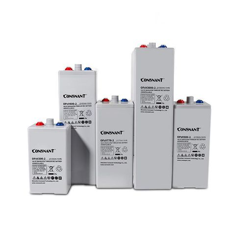OPzV胶体电池 - Shenzhen Consnant Technology Co., Ltd. - 管状 / 12V / 2 V