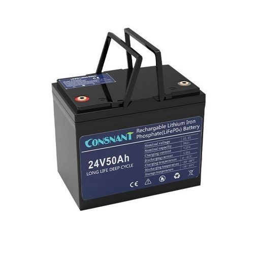 LiFePO4电池 - LFP2450 - Shenzhen Consnant Technology Co., Ltd. - 矩形 / 24V / 用于换流器