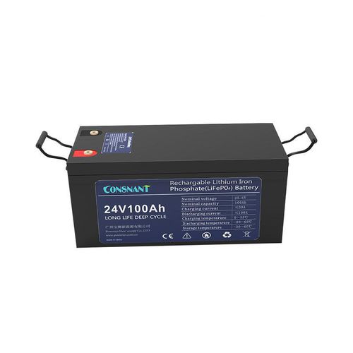 LiFePO4电池 - LFP24100-A - Shenzhen Consnant Technology Co., Ltd. - 矩形 / 24V / 用于换流器