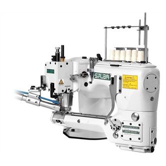 4针式缝纫机 - SIRUBA D007R Series - H SEWING CO., LTD. - 6线式 / 面料 / 固定