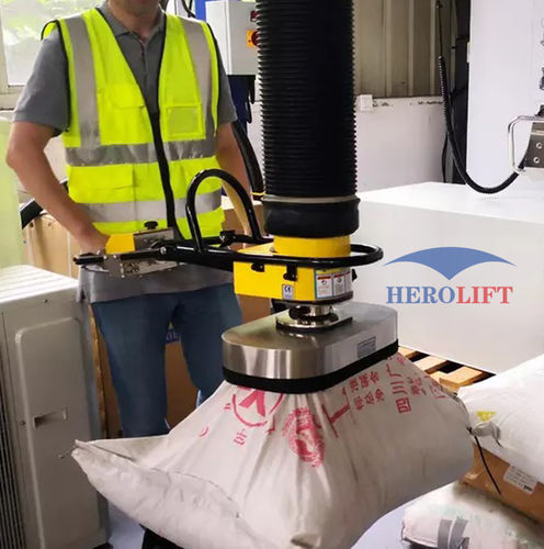 纸箱气管式提升机 - VEL180-2.5-STAND - Herolift - 麻袋 / 用于油桶 / 用于石材
