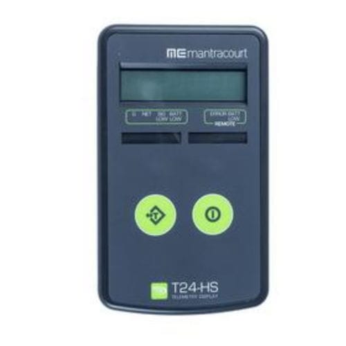 无线型接收器 - T24-HS - Mantracourt Electronics Ltd - 数字 / 用于无线数据发送器 / 便携式