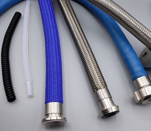 化工产品软管 - PH1SS-03 - CIMAKA International GmbH - 用于食品 / 用于氯 / PTFE