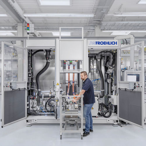 压力试验台 - JW FROEHLICH Maschinenbau GmbH - 功率 / 温度 / 流量