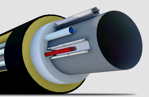 化工产品硬管 - TRACE-THERM™ - PERMA PIPE - 用于气体 / 用于油 / 预绝缘