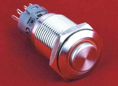 触摸屏按钮式开关 - LAS2GQH - Coca Enterprise Co.,Ltd. - IP67 / IP40 / 发光