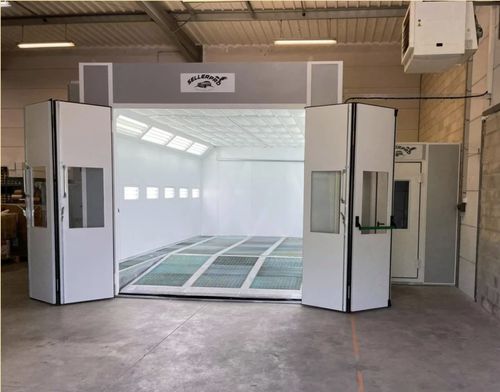 开放式喷漆间 - NS series - SELLERPRO COMPANY - 车用 / 用于钢结构 / 过滤式
