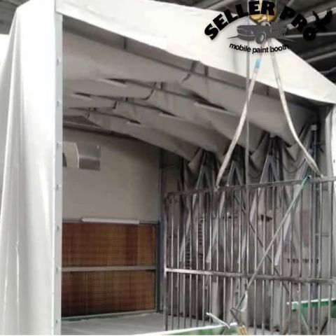 开放式喷漆间 - RETRA-FLEX - SELLERPRO COMPANY - 车用 / 过滤式 / 自动