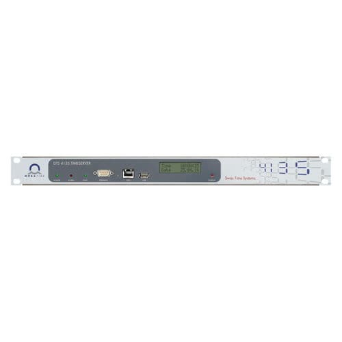 高精度网络时间服务器 - DTS 4135 - MOBATIME Swiss Time Systems - NTP时间同步 / GPS / 24Vdc